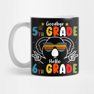 Goodbye 5th Grade Graduation Hello 6th Grade Last Day Of School Koala Mug